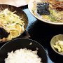 お疲れ様セットなるものを食べました。大ボリューム。出来れば登山後に食べたいメニューです。